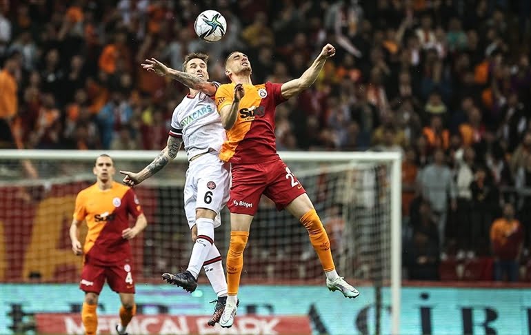 Galatasaray sahasında kazandı