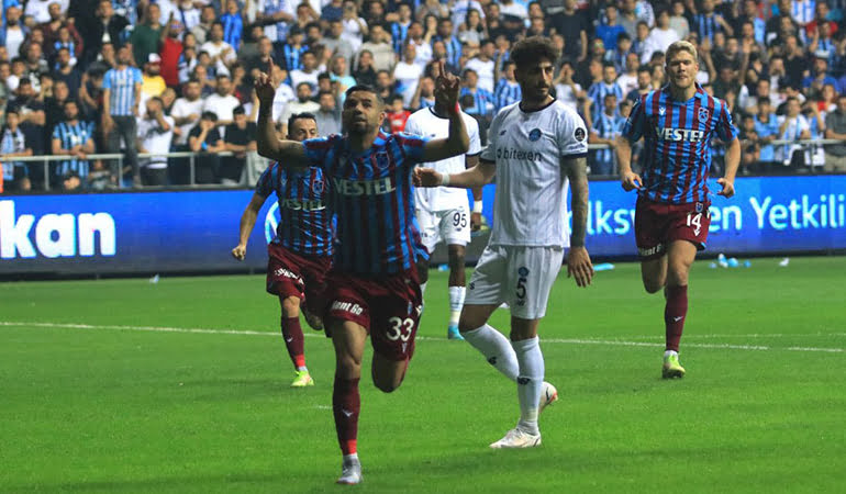 Trabzonspor, Adana’da kazandı… Şampiyonluk bir puana kaldı