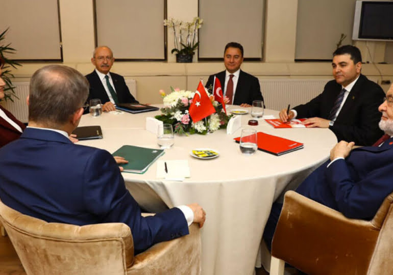 6’lı masadan toplantı sonrası ortak açıklama