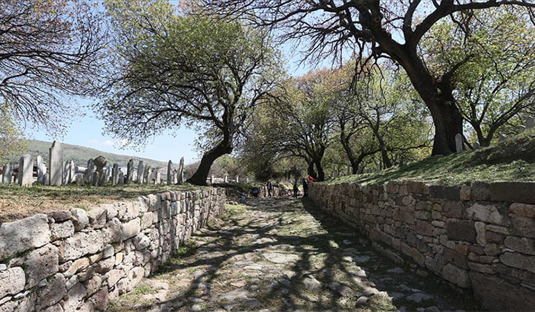 Kültürlerin buluşma yeri… ‘Antik yol’ ziyarete açılıyor