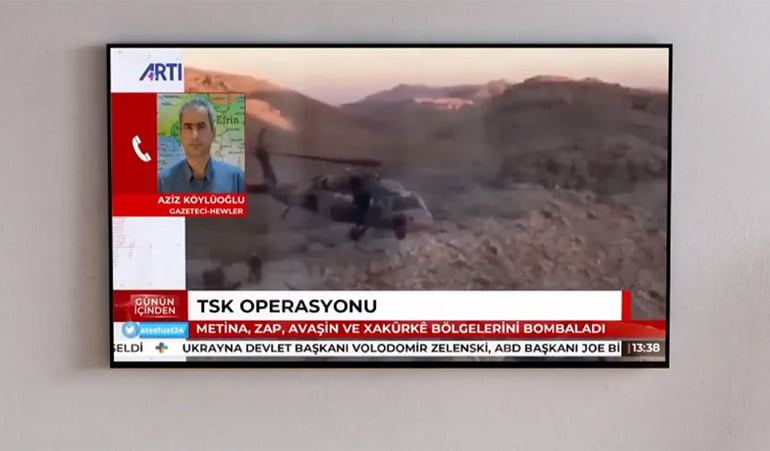 Artı TV’den skandal yayın… Türk ordusuna işgalci dediler