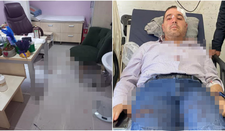 ‘Beni taciz ediyorsun’ diyerek doktora saldırdı