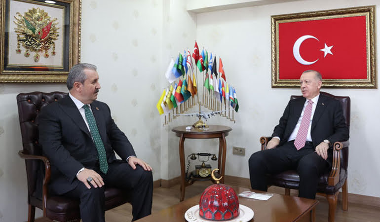 Erdoğan’ın sürpriz ziyareti sonrası Destici’den ‘ittifak’ açıklaması