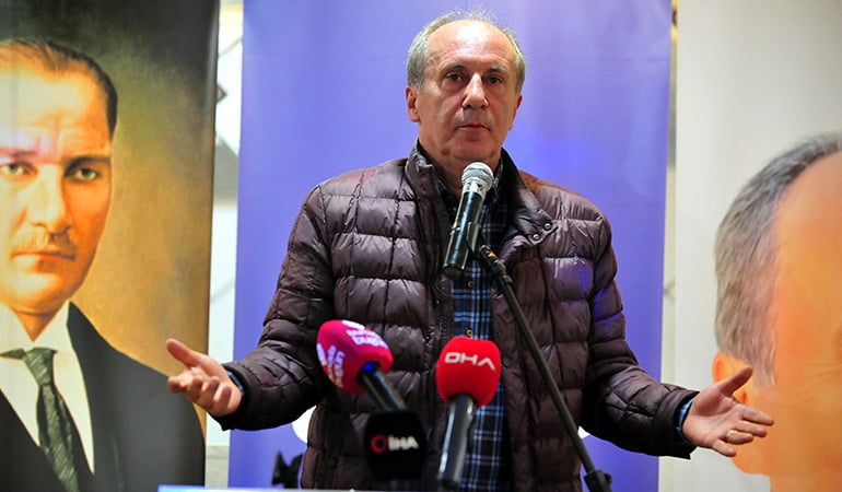 Millet İttifakı’na destek vereceğini açıklayan Muharrem İnce, sadece tek bir konu için söz istedi