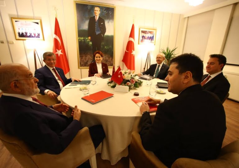 6’lı masa üçüncü kez toplandı