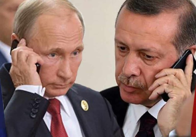 Putin’den Erdoğan’a: Ukrayna silah bırakma emri vermeli