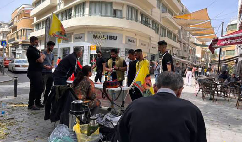Terör örgütü PKK, Güney Kıbrıs’ta imza masası açtı