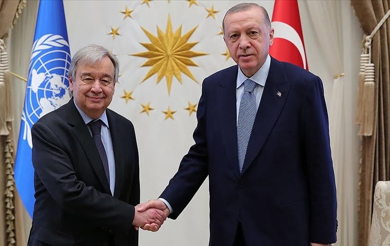BM’den ‘Ukrayna’ trafiği… Guterres Erdoğan ile görüştü