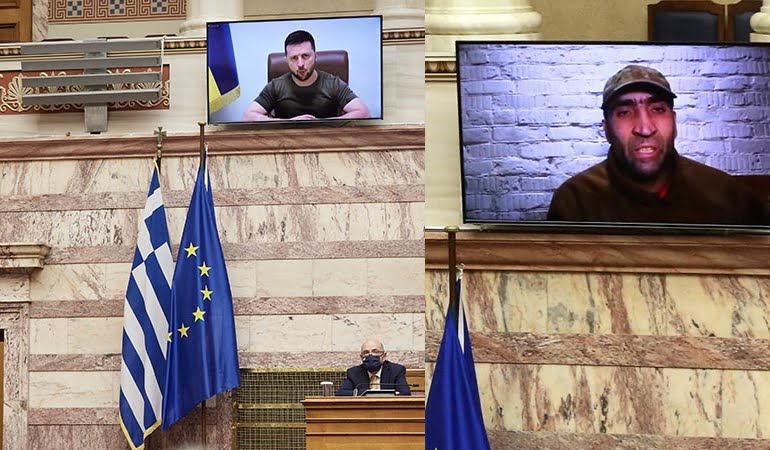 Zelenskiy Türkleri katleden örgütü övdü, Azov askerine söz verdi