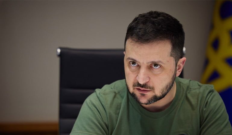 Zelenskiy: İran yapımı insansız hava araçlarıyla saldırılar düzenlendi