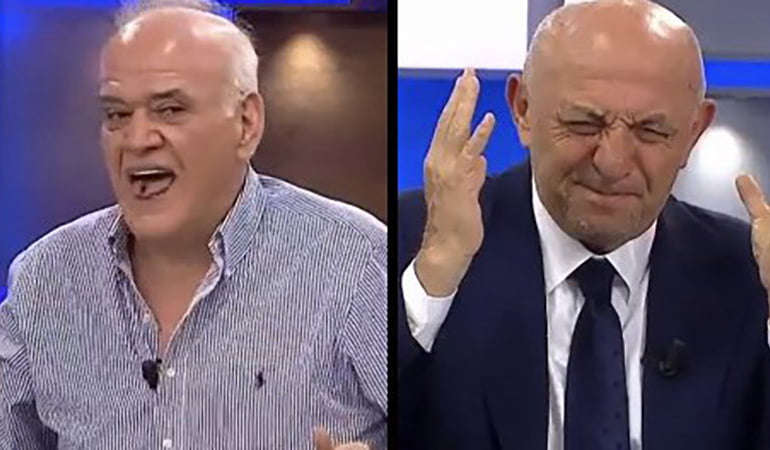 Ahmet Çakar canlı yayında sinek yedi!