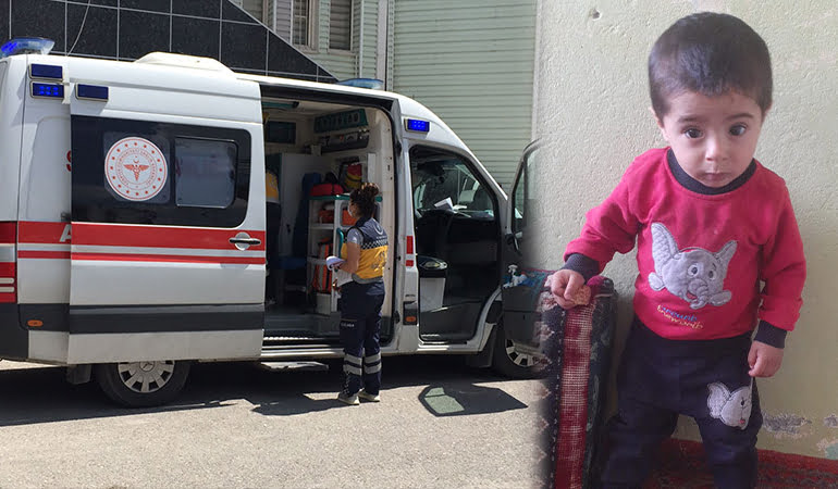 Su kovasına düşen 1.5 yaşındaki bebek öldü