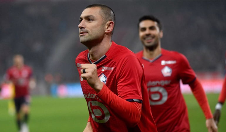 Burak Yılmaz Lille’e veda etti