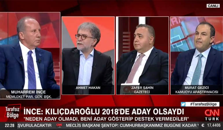 Kılıçdaroğlu’nun ‘Kaçacaklar’ iddiasına Muharrem İnce’den yorum