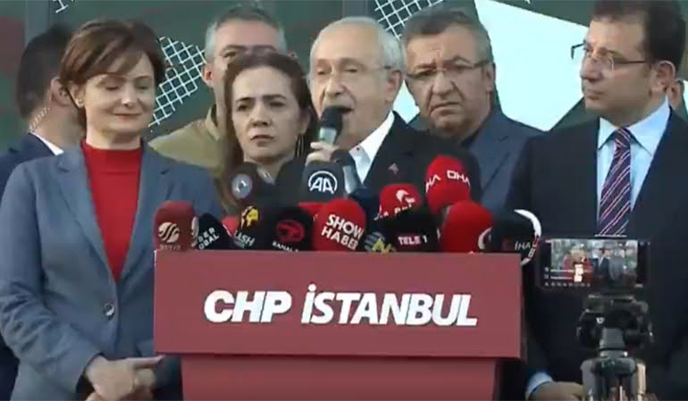 Kılıçdaroğlu, Kaftancıoğlu’na hapis cezasının ardından konuştu