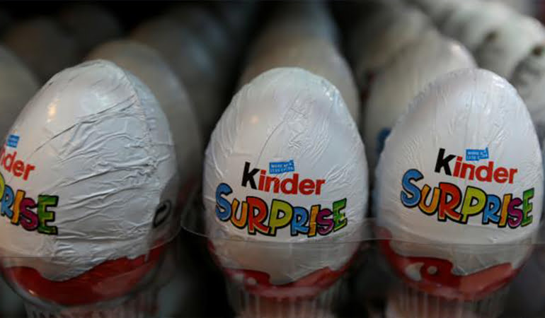 Kinder çikolatalarıyla ilgili yeni gelişme