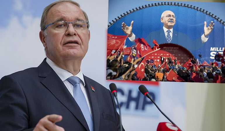 CHP sözcüsüne soruldu: Neden Atatürk posteri yoktu?