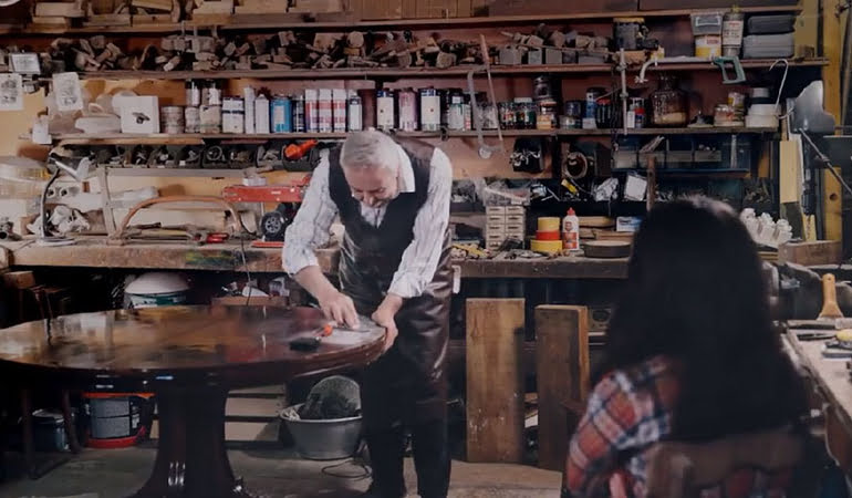 ‘Altılı’nın masası reklam filmi oldu