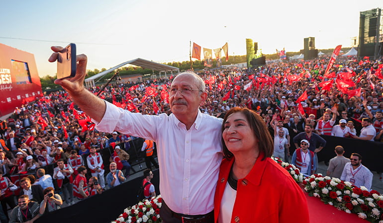 Miting izlenimleri… En çok alkışı Mansur Yavaş aldı icazeti Kılıçdaroğlu aldı