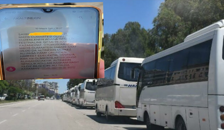 Liselileri mitinge bu mesajla götürmüşler: Festivale gitmeye hak kazandığınız