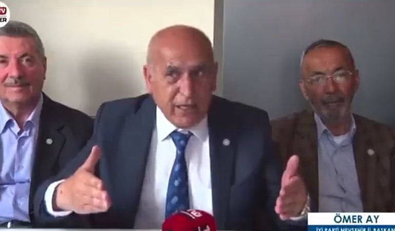 Meral Akşener, Nevşehir İl Başkanı Ömer Ay’ın istifasını istedi