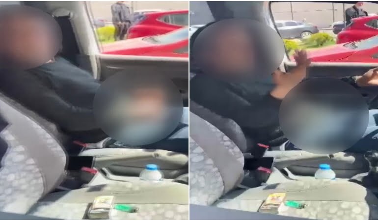 Hastane bahçesinde mastürbasyon yapan sapığı videoyla ifşa etti