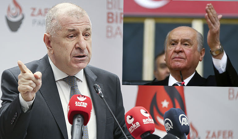 Ümit Özdağ’dan Bahçeli’ye yanıt: MHP’ye küfreden Süleyman’a sahip çıkan zihniyeti…