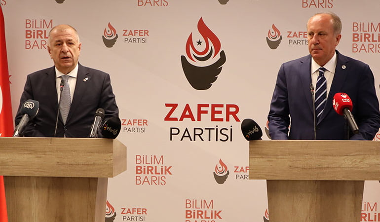 Muharrem İnce’den Ümit Özdağ’a ziyaret