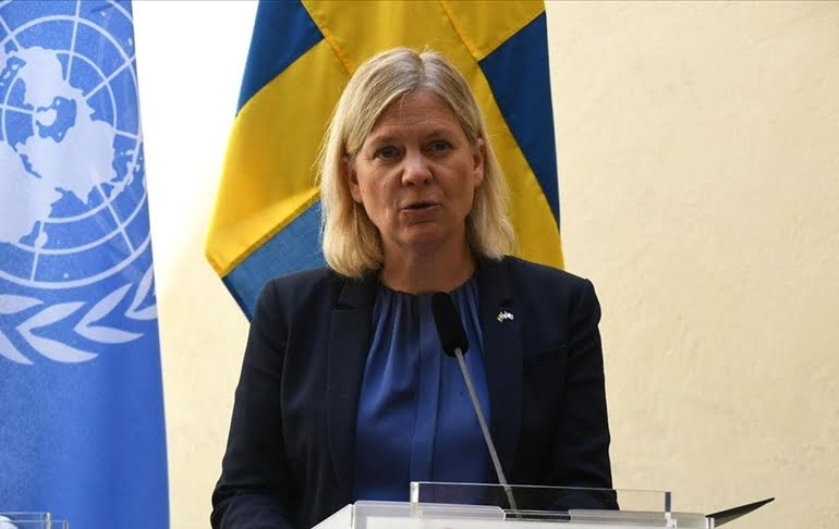 İsveç Başbakanı Magdalena Andersson’dan istifa resti