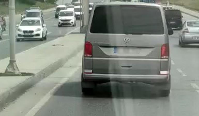 Ambulansa yol vermeyen sürücüye ceza