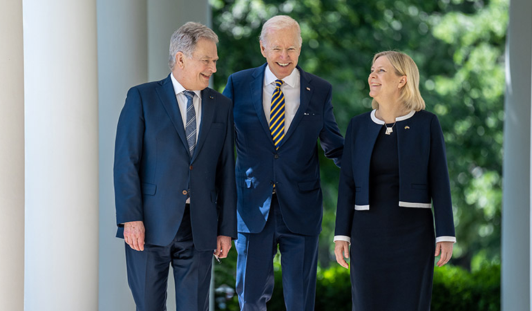 Biden’dan NATO konusunda mutabakata varan Türkiye, İsveç ve Finlandiya’ya tebrik