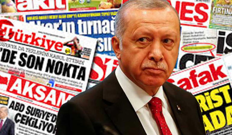 Hükümet yanlısı basından Erdoğan’a ‘sürtük’ sansürü
