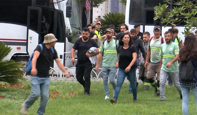 İBB önünde eylem: Üç tane ayrı talebimiz var…