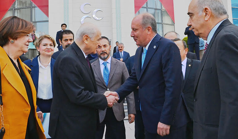 Muharrem İnce, Devlet Bahçeli ile görüştü