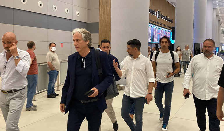 Jorge Jesus, Mario Branco ile İstanbul’da