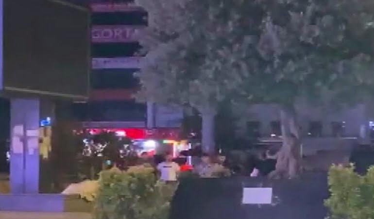 Kavga eden çifti görüntüleyince ortalık karıştı