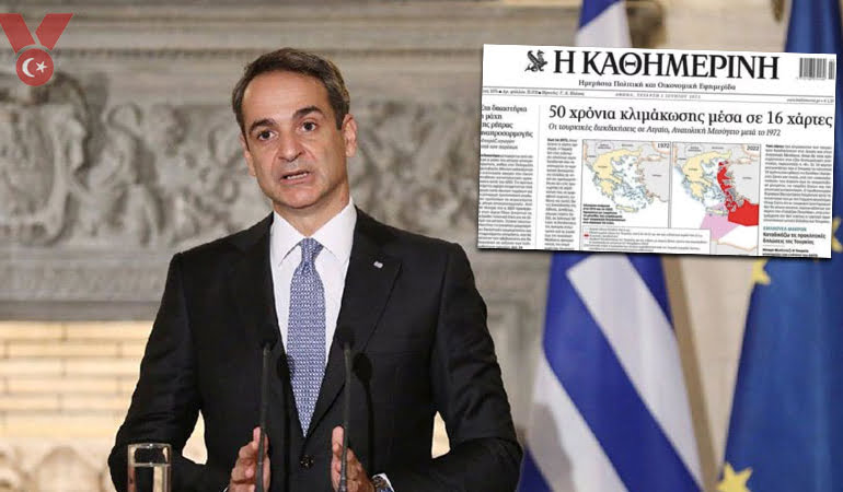16 haritalı propaganda… Yunanistan’dan Türkiye karşıtı yeni hamle