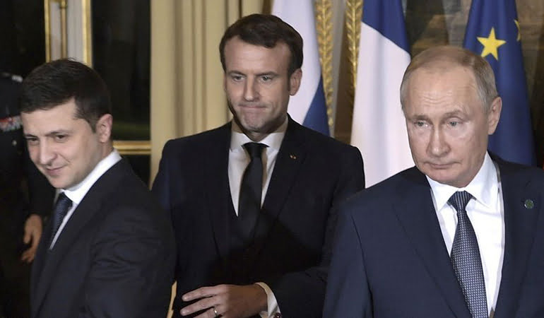 Macron’un Rusya açıklamaları Ukrayna’yı kızdırdı