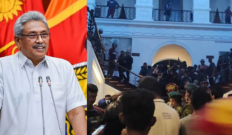 Sri Lanka’da Devlet Başkanı Rajapaksa ülkeyi terk etti