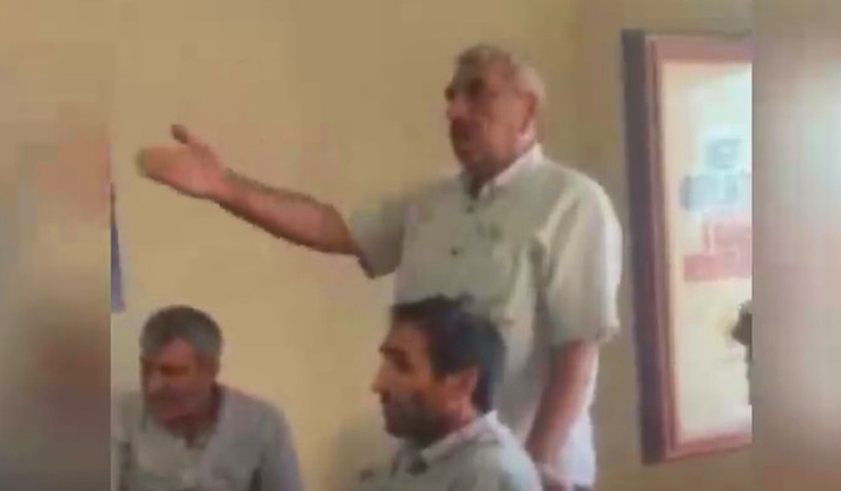 AKP’li vekille muhtarlar arasında ‘lan’ tartışması