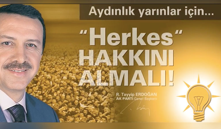 AKP’nin 20 yıl önceki reklam klibi yeniden gündemde