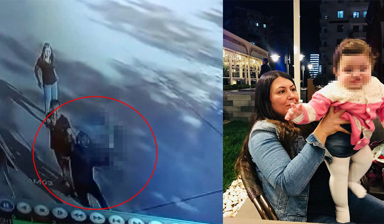 Anne ve küçük kızı kaçırıldı: Dehşet anları kamerada…