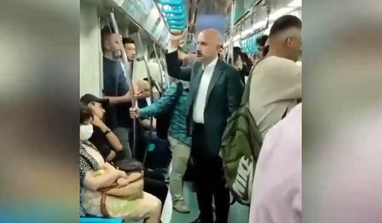 Marmaray’a binen Ulaştırma Bakanını kimse tanımadı