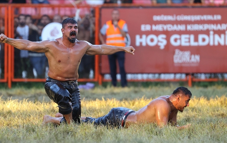 661. Tarihi Kırkpınar Yağlı Güreşleri’nde başpehlivan Cengizhan Şimşek oldu