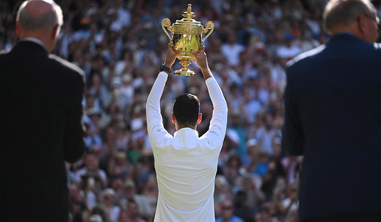 Wimbledon’da şampiyon Novak Cokoviç