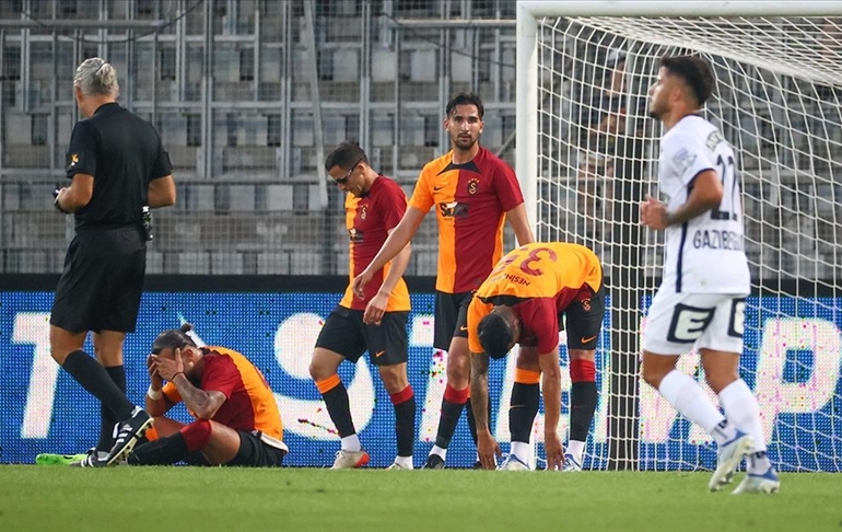 Galatasaray, Sturm Graz’a mağlup oldu