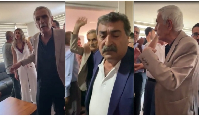 CHP Diyarbakır İl Başkanlığı’na giden kayyım heyeti ile partililer arasında gerginlik