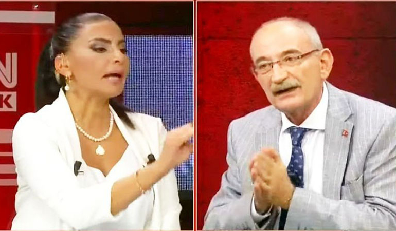 Canlı yayında Hande Fırat ile Emin Pazarcı arasında ‘yalaka’ polemiği… ‘Kendi adına konuş’