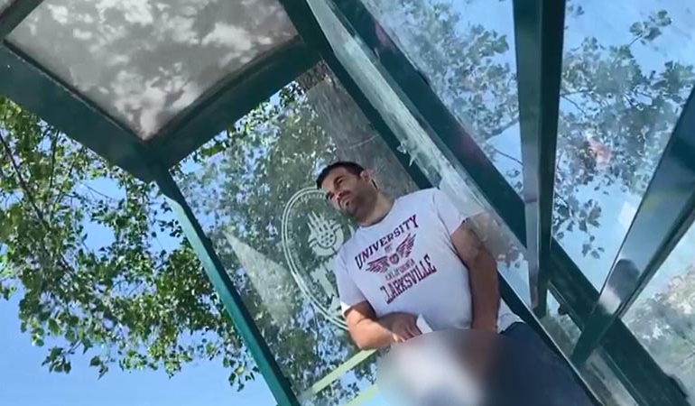 Duraktaki sapık FETÖ’cü çıktı