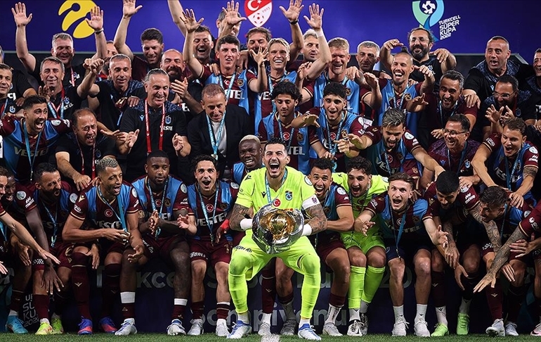 Turkcell Süper Kupa Trabzonspor’un